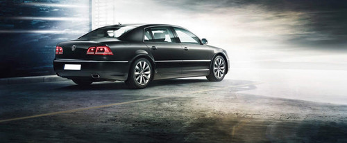 Phaeton Rear angle view