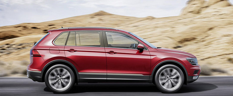 Volkswagen Tiguan Drivers Sideview