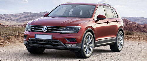Tiguan Front angle low view