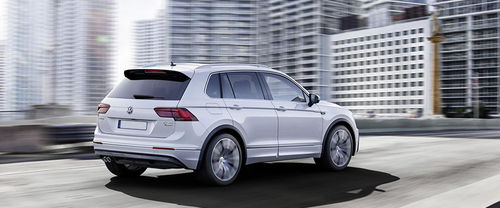 Tiguan Rear angle view