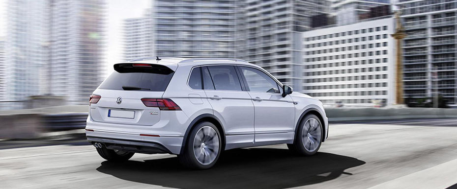 Tiguan Rear angle view