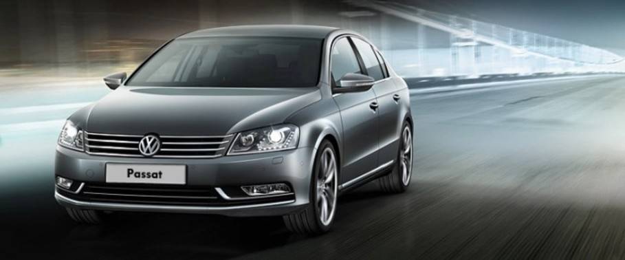 Passat Front angle low view Passat Front angle low view