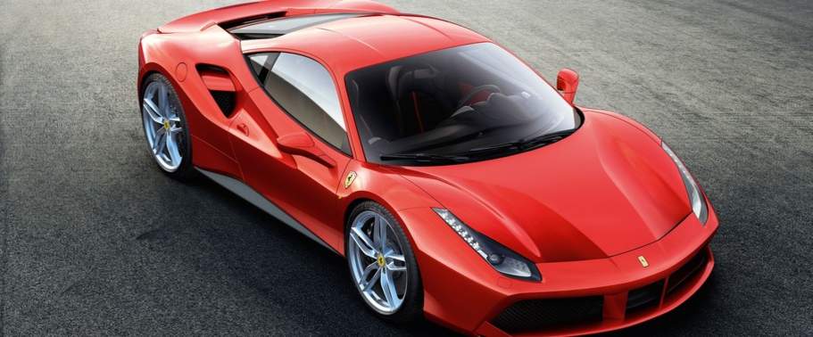 Ferrari 488 GTB Front Medium View Ferrari 488 GTB Front Medium View