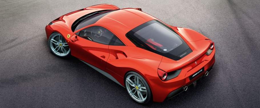 488 GTB Rear angle view 488 GTB Rear angle view