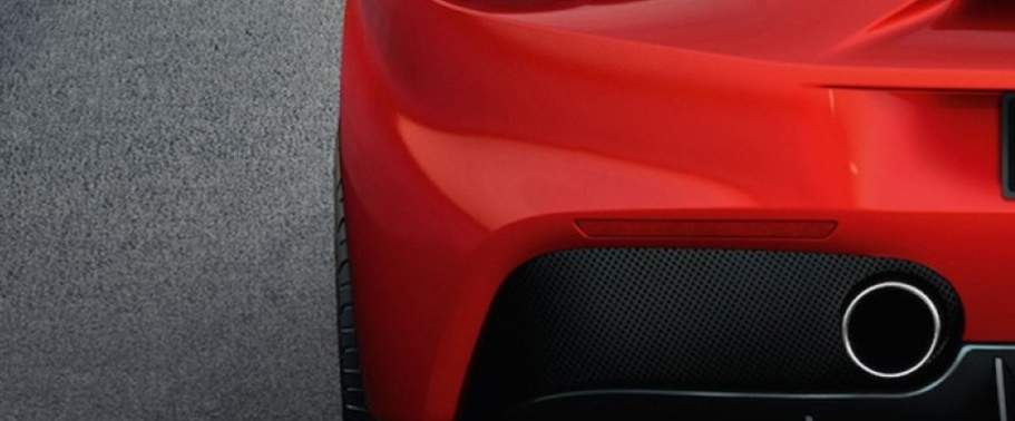 Rear Fog Lamp of Ferrari 488 GTB Rear Fog Lamp of Ferrari 488 GTB