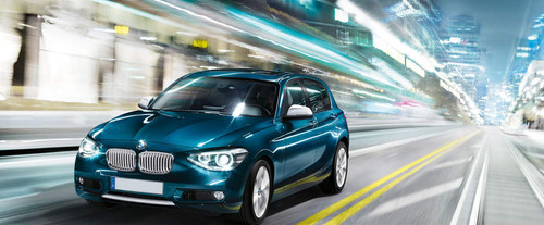 BMW 1 Series (five-door) Front Angle High View