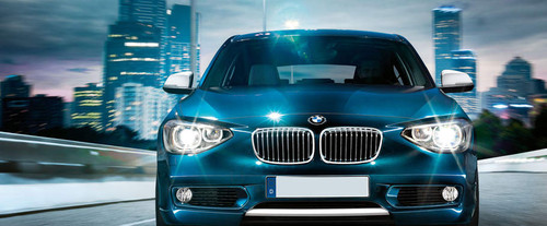 Full Front View of 1 Series (five-door)