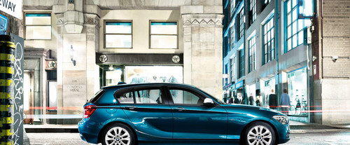 BMW 1 Series (five-door) Drivers Sideview