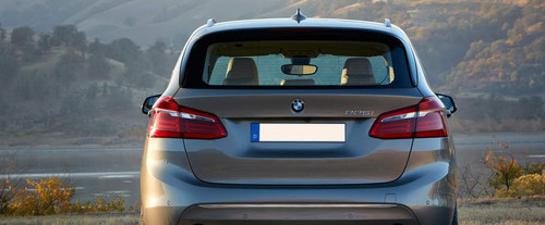 Full Rear View of BMW 2 Series Active Tourer