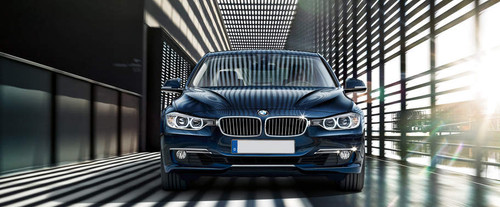 Full Front View of 3 Series Sedan