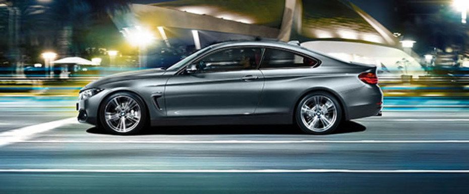 4 Series Coupe Side view