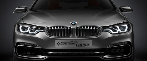 Full Front View of 4 Series Coupe