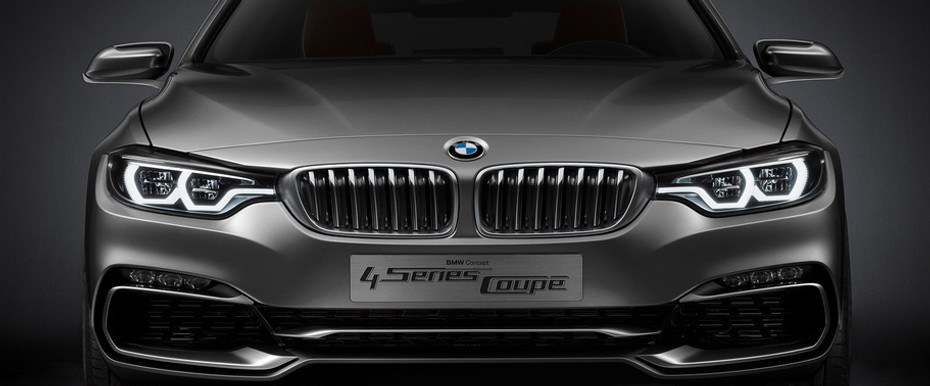 Full Front View of 4 Series Coupe