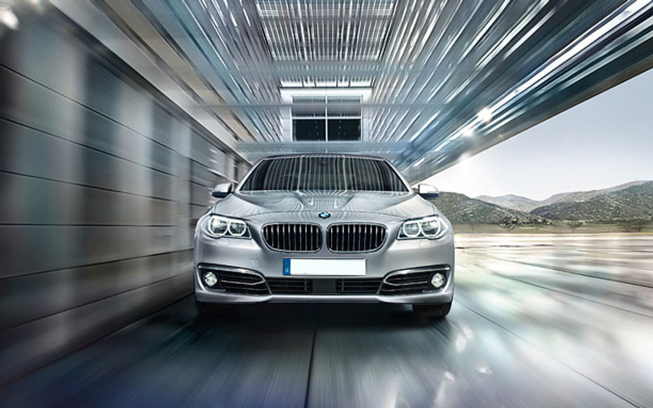 Full Front View of 5 Series Sedan