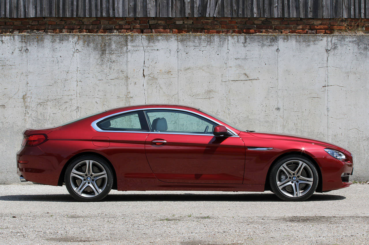 BMW 6 Series Coupe Drivers Sideview BMW 6 Series Coupe Drivers Sideview