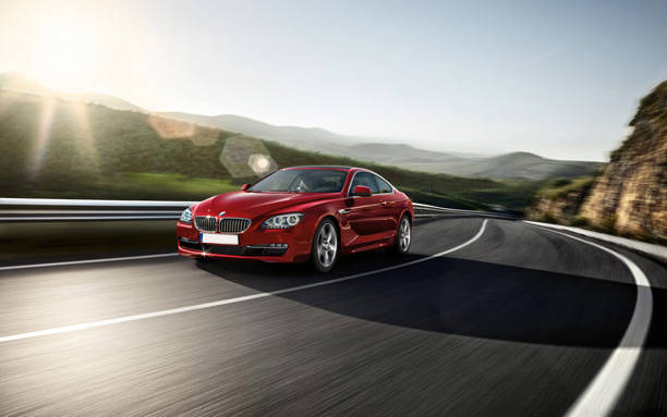 BMW 6 Series Coupe Side Medium View BMW 6 Series Coupe Side Medium View