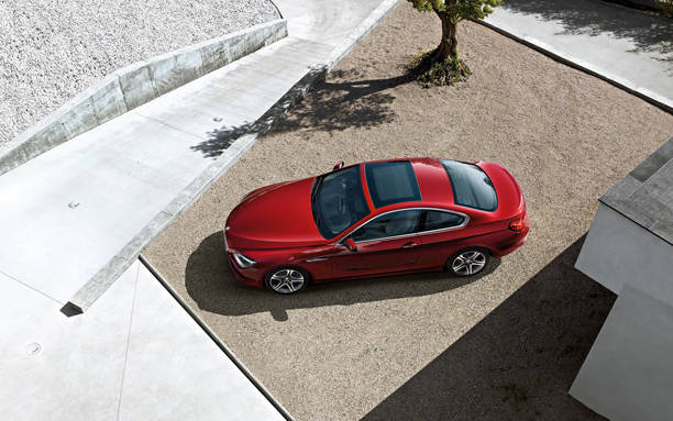 Top View of 6 Series Coupe Top View of 6 Series Coupe