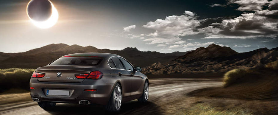 6 Series Gran Coupe Rear angle view