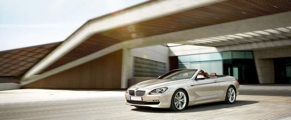 6 Series Convertible Front angle low view