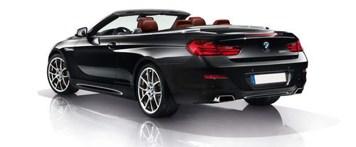 Rear Cross Side View of BMW 6 Series Convertible