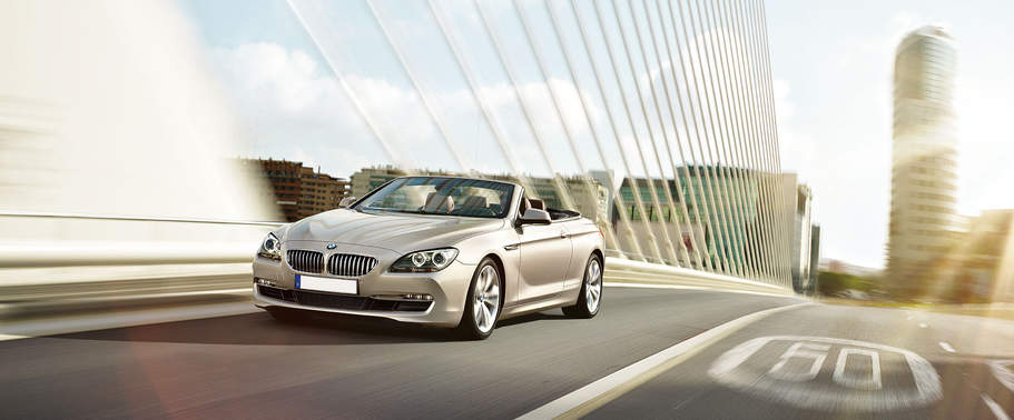 BMW 6 Series Convertible Side Medium View BMW 6 Series Convertible Side Medium View