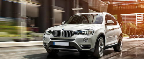 BMW X3 Front Side View