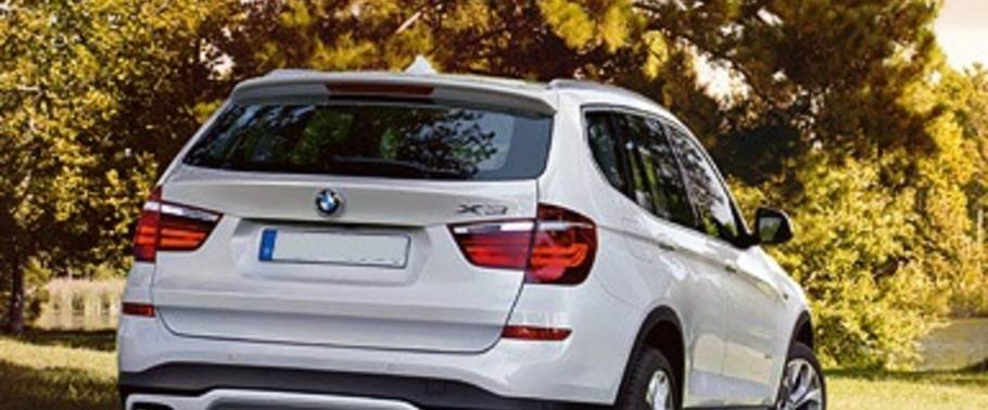 X3 Rear angle view X3 Rear angle view