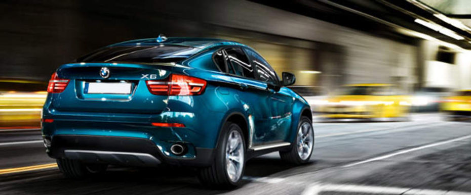 X6 Rear angle view
