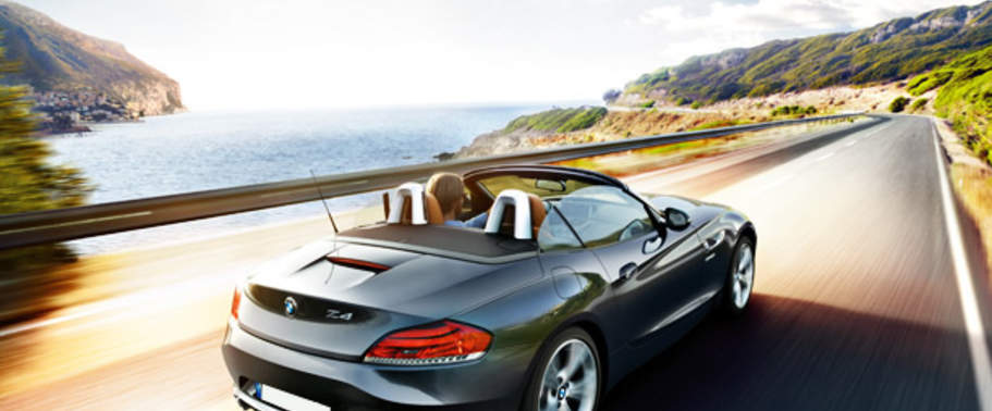 Z4 Roadster Rear angle view Z4 Roadster Rear angle view