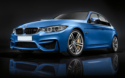 BMW M3 Sedan Side Medium View
