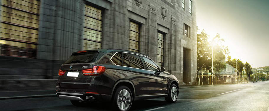 X5 Security Plus Rear angle view X5 Security Plus Rear angle view