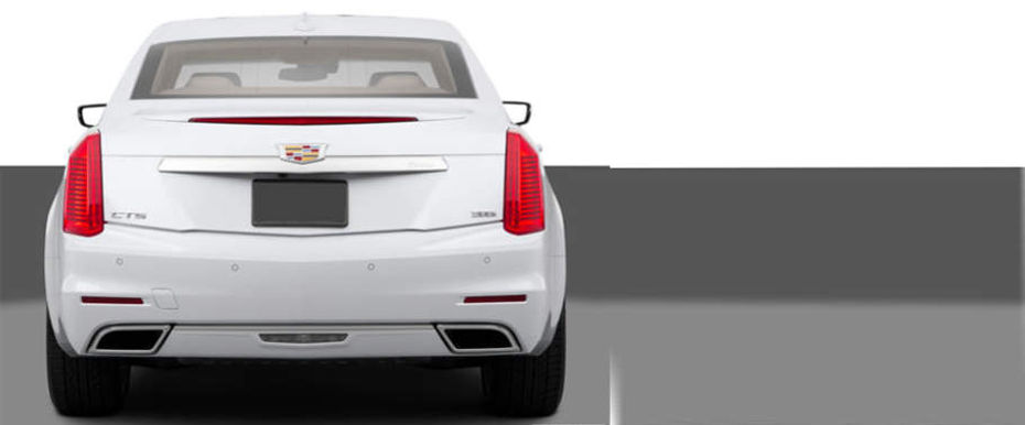 Full Rear View of Cadillac CTS PERFORMANCE