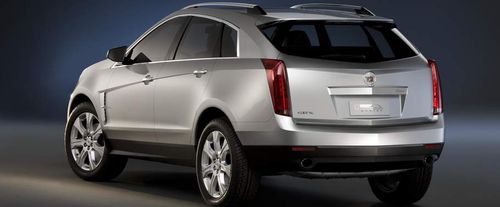 Rear Cross Side View of Cadillac SRX Crossover