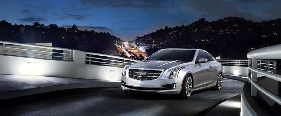Cadillac ATS Coupe Front Angle High View