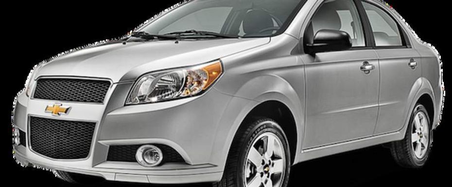 Chevrolet Aveo Front Side View