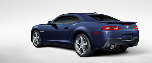 Rear Cross Side View of Chevrolet Camaro Coupe