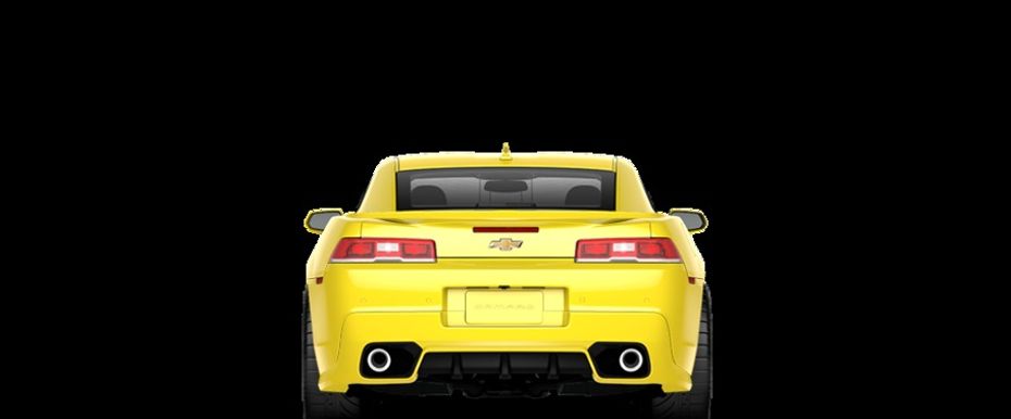 Full Rear View of Chevrolet Camaro ZL1