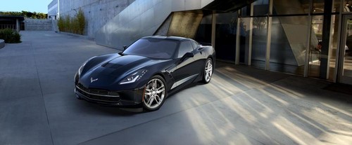 Chevrolet Corvette Front Side View