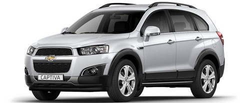 Chevrolet Captiva Front Side View