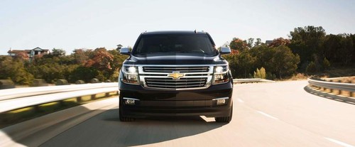 Full Front View of Suburban