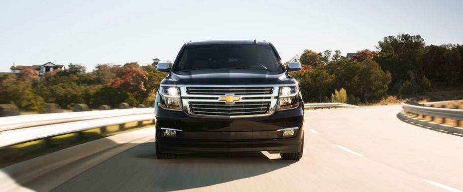 Full Front View of Suburban