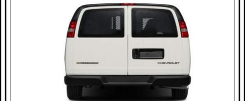 Full Rear View of Chevrolet Express Passenger 2500