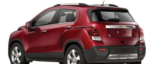 Rear Cross Side View of Chevrolet Trax