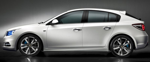 Cruze Hatchback Side view