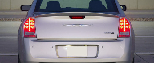 Full Rear View of Chrysler 300C SRT8