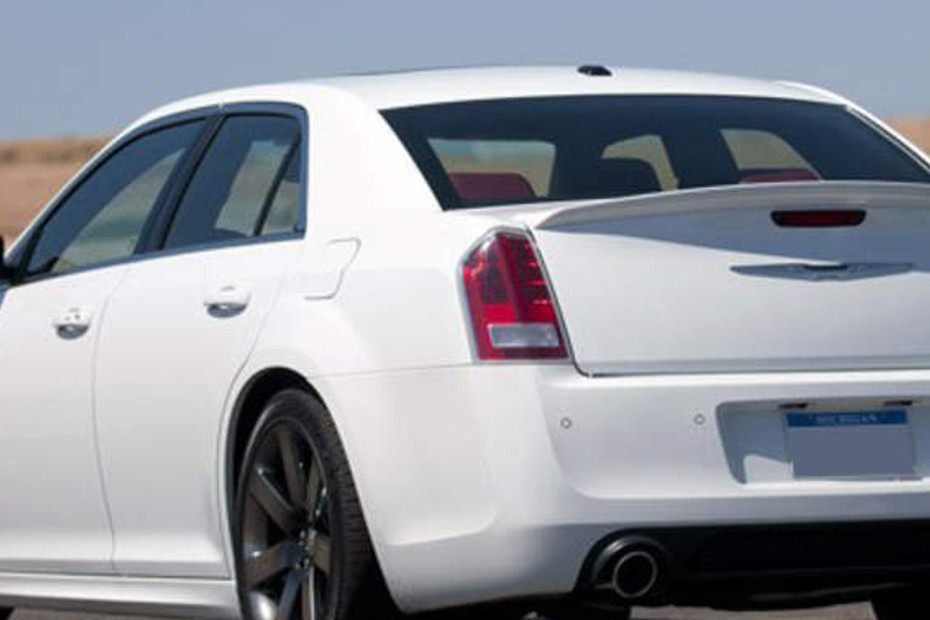 Rear Cross Side View of Chrysler 300C SRT8 in Qatar