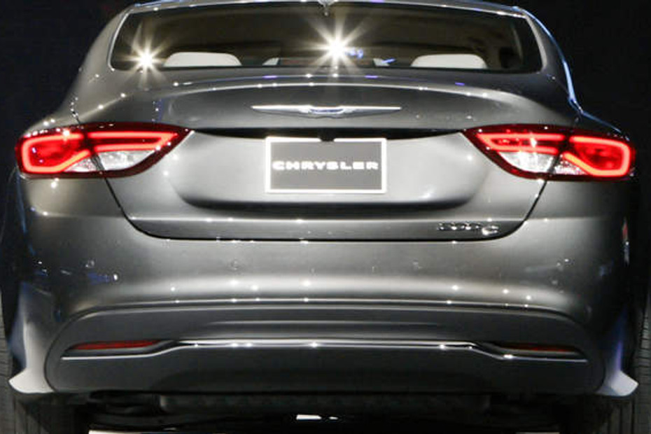 Full Rear View of Chrysler 200 in Qatar