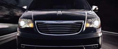 Full Front View of Grand Voyager