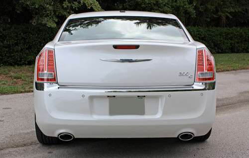 Full Rear View of Chrysler 300C