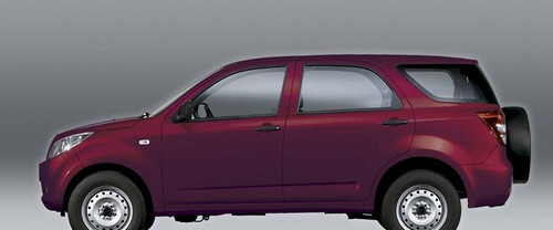 Terios 7 Seater Side view